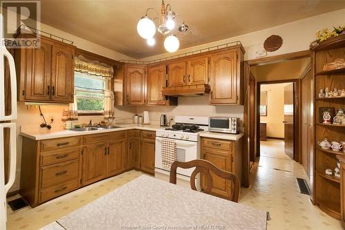 1561 Armanda Street, Windsor, ON - Indoor Photo Showing Kitchen With Double Sink