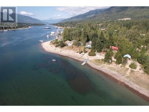 8712 Beach  Street, Balfour, BC - Outdoor With Body Of Water With View