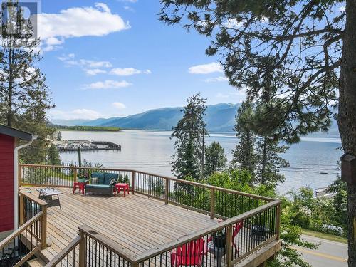 9412 3A Highway, Kuskanook, BC - Outdoor With Body Of Water With Deck Patio Veranda With View