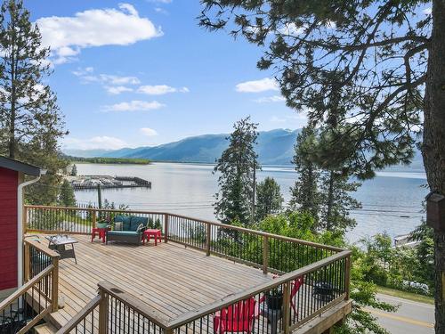 9412 Highway 3A, Kuskanook, BC - Outdoor With Body Of Water With Deck Patio Veranda With View