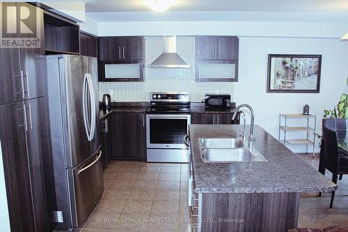 200 English Lane, Brantford, ON - Indoor Photo Showing Kitchen With Stainless Steel Kitchen With Double Sink