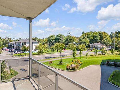 Patio - 202-1684 Rue De L'Estran, Lévis (Les Chutes-De-La-Chaudière-Ouest), QC - Outdoor With Balcony With View