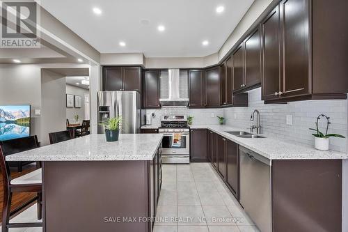 262 Cedric Terrace, Milton (Harrison), ON - Indoor Photo Showing Kitchen With Double Sink With Upgraded Kitchen