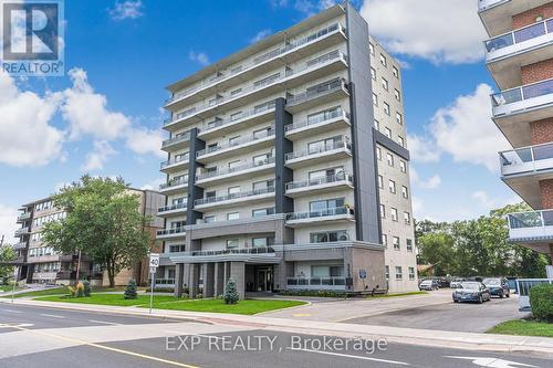 303 - 350 Concession Street, Hamilton (Centremount), ON - Outdoor With Balcony With Facade