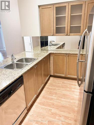 204 - 761 Bay Street, Toronto, ON - Indoor Photo Showing Kitchen With Double Sink