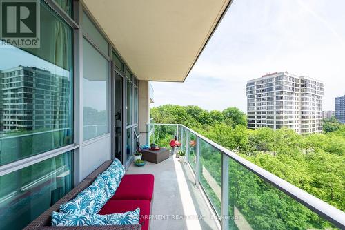 710 - 1055 Southdown Road, Mississauga (Clarkson), ON - Outdoor With Balcony With Exterior