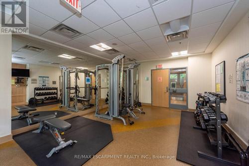 710 - 1055 Southdown Road, Mississauga (Clarkson), ON - Indoor Photo Showing Gym Room