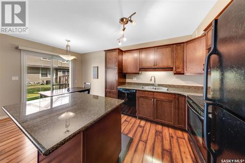 212 615 Lynd Crescent, Saskatoon, SK - Indoor Photo Showing Kitchen With Double Sink