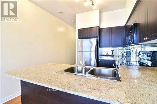 1207 - 388 Prince Of Wales Drive, Mississauga, ON - Indoor Photo Showing Kitchen With Double Sink