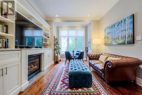 351A Deloraine Avenue, Toronto (Bedford Park-Nortown), ON - Indoor Photo Showing Living Room With Fireplace