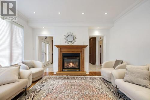 212 19Th Avenue, Richmond Hill, ON - Indoor Photo Showing Living Room With Fireplace