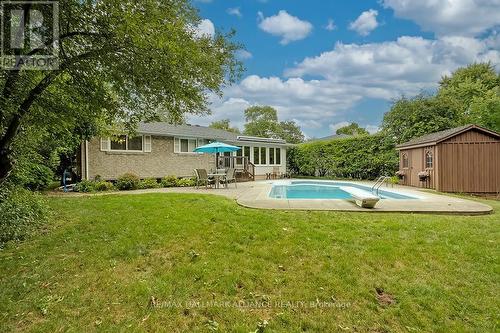 2492 Woburn Crescent, Oakville (Bronte West), ON - Outdoor With In Ground Pool With Backyard