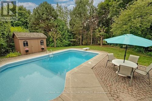 2492 Woburn Crescent, Oakville, ON - Outdoor With In Ground Pool With Backyard