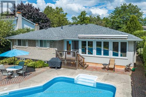 2492 Woburn Crescent, Oakville (Bronte West), ON - Outdoor With In Ground Pool With Deck Patio Veranda