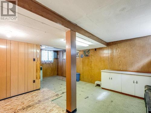 1554 Fourth  Avenue, Trail, BC - Indoor Photo Showing Basement