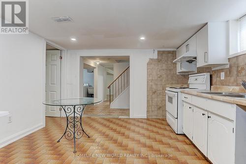 350 Ranee Avenue, Toronto (Yorkdale-Glen Park), ON - Indoor Photo Showing Kitchen With Double Sink