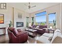 569 Harrogate Lane, Kelowna, BC  - Indoor Photo Showing Living Room With Fireplace 