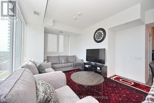 1410 - 4065 Confederation Parkway, Mississauga (City Centre), ON - Indoor Photo Showing Living Room