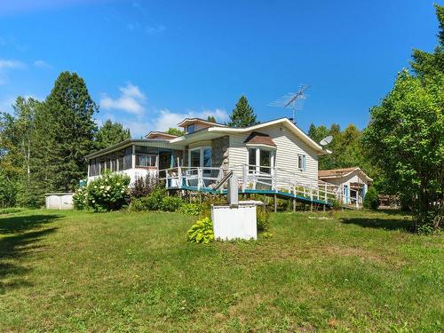 Frontage - 1150 Rg Sacacomie, Saint-Alexis-Des-Monts, QC - Outdoor With Deck Patio Veranda