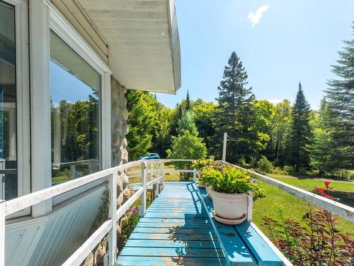 Balcony - 1150 Rg Sacacomie, Saint-Alexis-Des-Monts, QC - Outdoor With Exterior