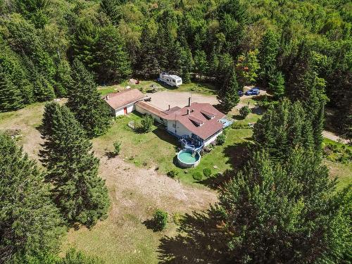 Aerial photo - 1150 Rg Sacacomie, Saint-Alexis-Des-Monts, QC - Outdoor With View