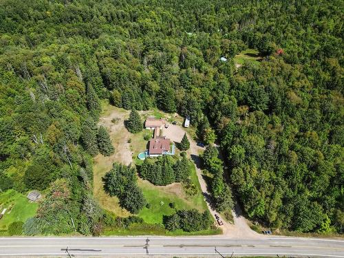 Aerial photo - 1150 Rg Sacacomie, Saint-Alexis-Des-Monts, QC - Outdoor With View