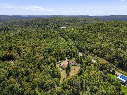 Aerial photo - 1150 Rg Sacacomie, Saint-Alexis-Des-Monts, QC - Outdoor With View