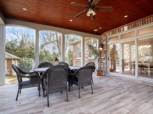 Veranda - 1944 Rue De Cambrai, Saint-Bruno-De-Montarville, QC -  With Deck Patio Veranda With Exterior