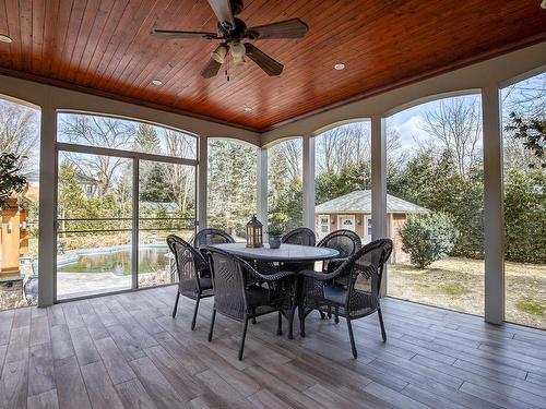 Veranda - 1944 Rue De Cambrai, Saint-Bruno-De-Montarville, QC - Indoor Photo Showing Dining Room