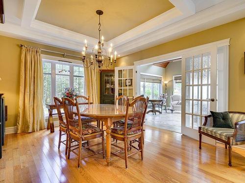 Dining room - 500 Rue Des Rosiers, Sainte-Adèle, QC - Indoor Photo Showing Dining Room