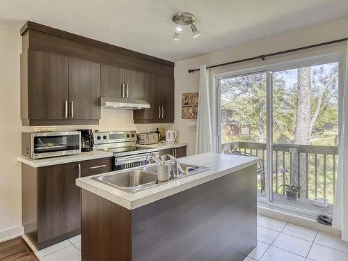 Cuisine - 4-1297 Rue Labelle, Mont-Tremblant, QC - Indoor Photo Showing Kitchen With Double Sink