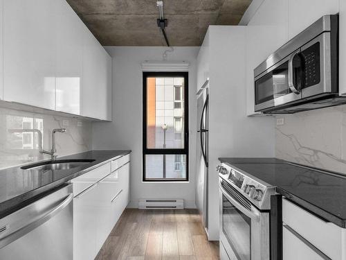 Kitchen - 315-400 Rue De L'Inspecteur, Montréal (Le Sud-Ouest), QC - Indoor Photo Showing Kitchen With Upgraded Kitchen