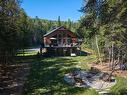 Back facade - 2088 Ch. Régimbald, Saint-Donat, QC  - Outdoor With Deck Patio Veranda 