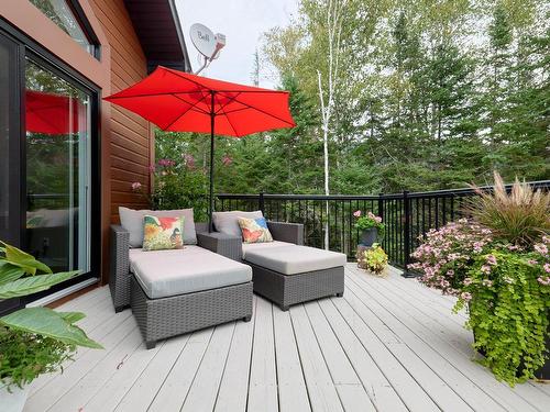 Terrasse - 2088 Ch. Régimbald, Saint-Donat, QC - Outdoor With Deck Patio Veranda With Exterior