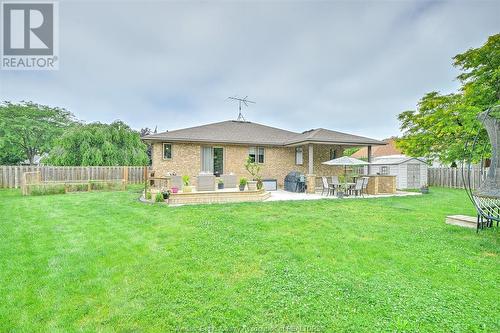 146 Park Lane Circle, Amherstburg, ON - Outdoor With Deck Patio Veranda With Backyard