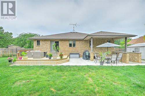 146 Park Lane Circle, Amherstburg, ON - Outdoor With Deck Patio Veranda