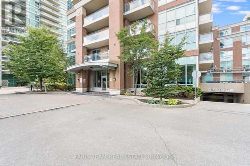 1107 - 50 Lynn Williams Street, Toronto (Niagara), ON - Outdoor With Balcony With Facade