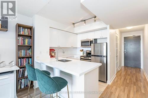 1107 - 50 Lynn Williams Street, Toronto (Niagara), ON - Indoor Photo Showing Kitchen With Upgraded Kitchen