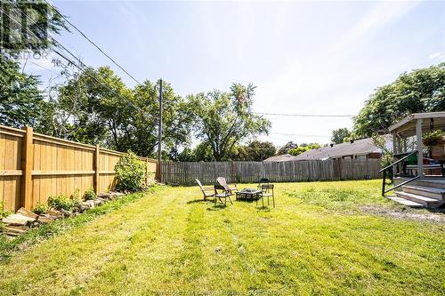 720 Cartier Drive, Windsor, ON - Outdoor With Backyard