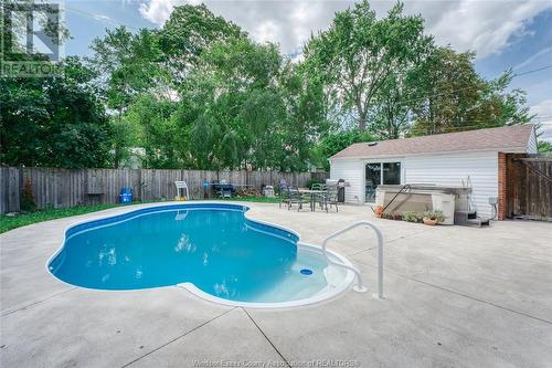 3229 Virginia Park Avenue, Windsor, ON - Outdoor With In Ground Pool