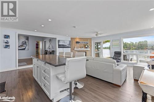 64 Wolverine Beach Road, Port Severn, ON - Indoor Photo Showing Living Room