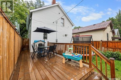 1131 Victoria Avenue, Regina, SK - Outdoor With Deck Patio Veranda With Exterior