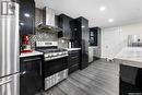 1131 Victoria Avenue, Regina, SK  - Indoor Photo Showing Kitchen With Upgraded Kitchen 