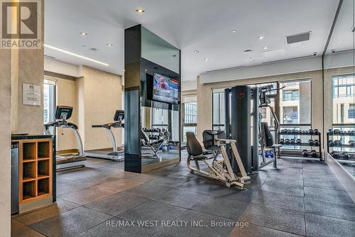 2308 - 15 Zorra Street, Toronto (Islington-City Centre West), ON - Indoor Photo Showing Gym Room