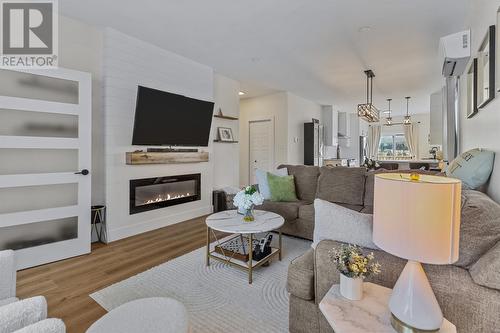 25 Leonard J Cowley Street, St. John'S, NL - Indoor Photo Showing Living Room With Fireplace