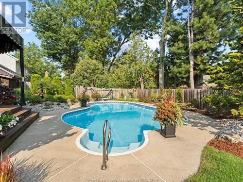 1190 Beals, Windsor, ON - Outdoor With In Ground Pool With Backyard