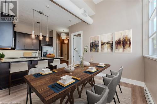 112 Benton Street Unit# 116, Kitchener, ON - Indoor Photo Showing Dining Room