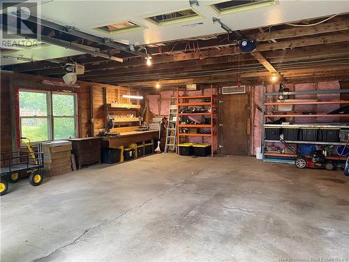 27 Hill Street, St. Stephen, NB - Indoor Photo Showing Garage