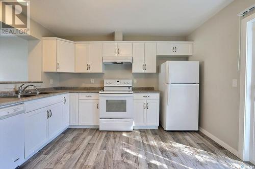 3750 7Th Avenue E, Regina, SK - Indoor Photo Showing Kitchen With Double Sink