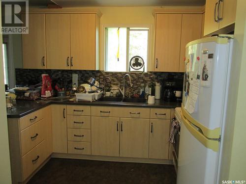 19.95 Acre Acreage Rm Of Moose Range, Moose Range Rm No. 486, SK - Indoor Photo Showing Kitchen With Double Sink